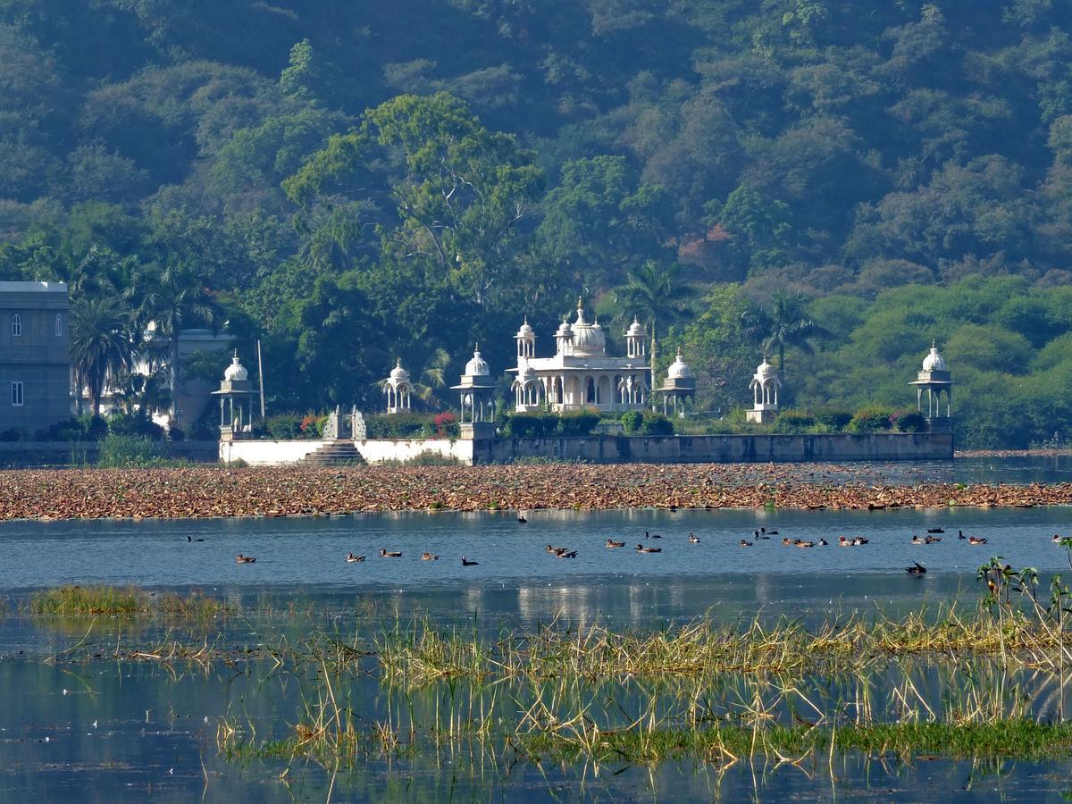 Udai Bilas Palace Dungarpur Bagian luar foto